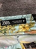 Zara 100% Polyester Tropical Yellow Shorts Size S - photo 3