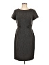 Connected Apparel Tweed Gray Casual Dress Size 10 - photo 1