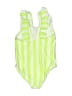 Carter's Stripes Green One Piece Swimsuit Size 3T - photo 2