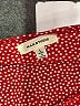 Max Studio Polka Dots Red Casual Dress Size L - photo 7