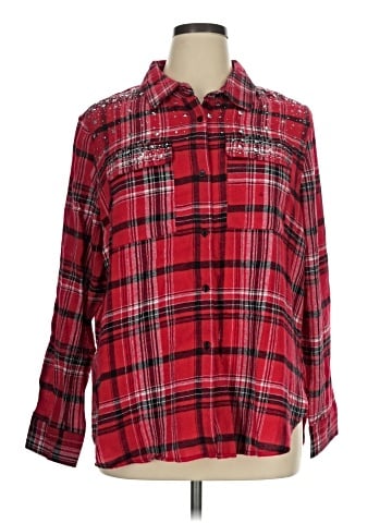 K. Jordan Long Sleeve Button-Down Shirt (view 1)