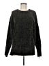 Seven7 100% Polyester Tweed Black Pullover Sweater Size M - photo 1