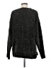 Seven7 100% Polyester Tweed Black Pullover Sweater Size M - photo 2