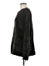 Seven7 100% Polyester Tweed Black Pullover Sweater Size M - photo 5