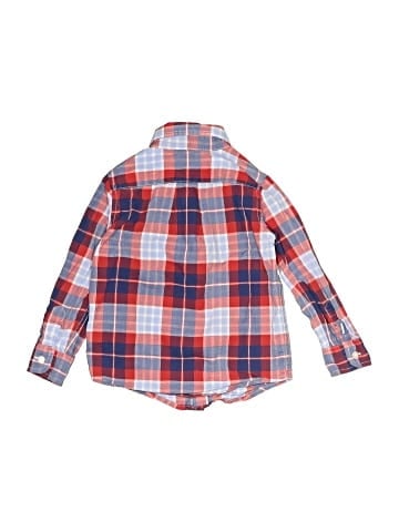 Janie and Jack Long Sleeve Button-Down Shirt (view 2)