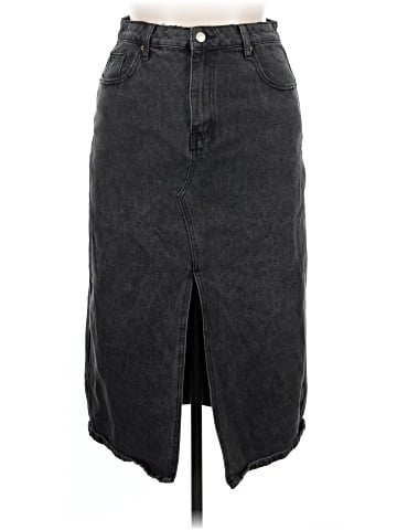 Just Fab Denim Skirt (view 1)