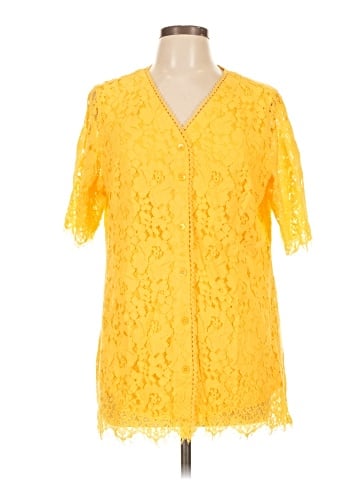 Isaac Mizrahi LIVE! Short Sleeve Blouse (view 1)
