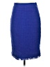 J.Crew 100% Polyester Blue Formal Skirt Size 0 - photo 1