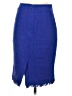 J.Crew 100% Polyester Blue Formal Skirt Size 0 - photo 2