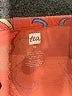Tea 100% Cotton Orange Overall Shorts Size 10 - photo 3