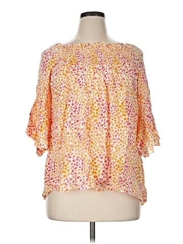 Cato 3/4 Sleeve Blouse (view 1)
