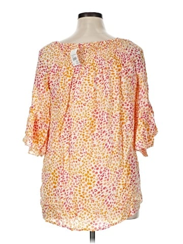 Cato 3/4 Sleeve Blouse (view 2)