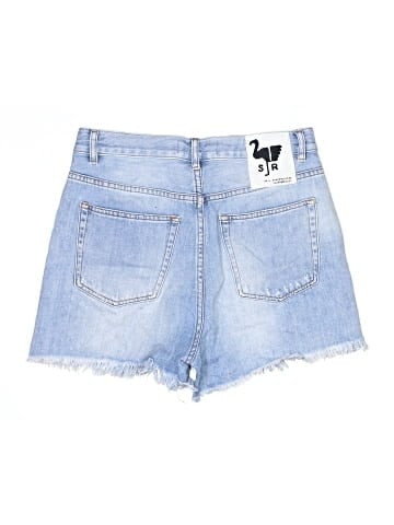 SR vs. Sandrine Rose "The Virgin Label" Denim Shorts (view 2)