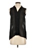 H&M 100% Polyester Black Sleeveless Blouse Size 2 - photo 1