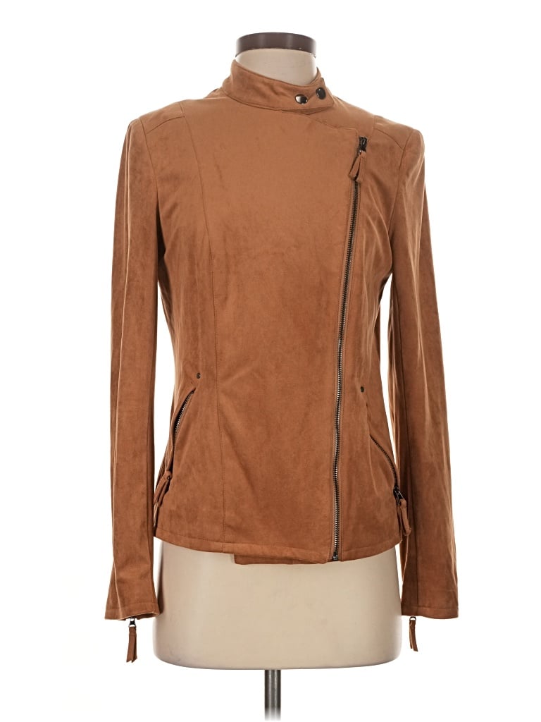 Pre-owned Adrienne Vittadini Jacket In Brown