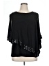 MSK Black 3/4 Sleeve Top Size XL - photo 1