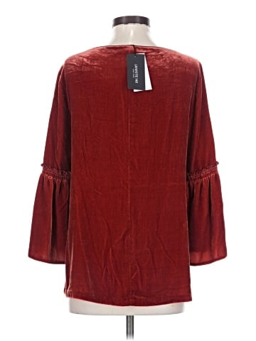 Lafayette 148 New York 3/4 Sleeve Blouse (view 2)