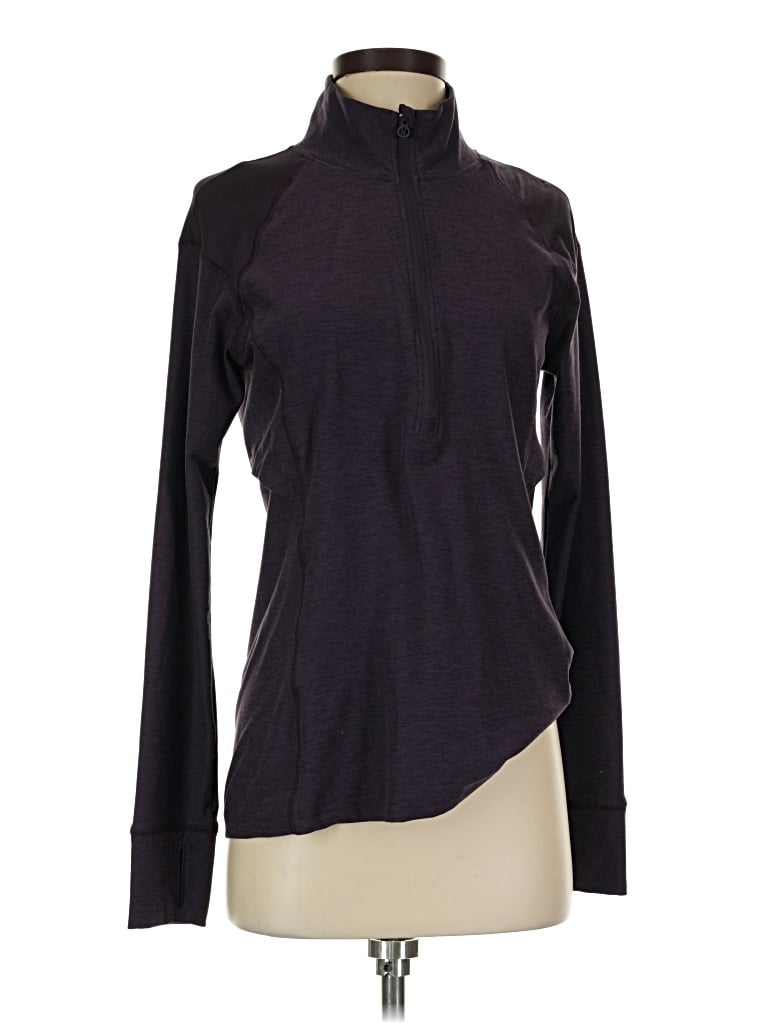 Pre-owned Layer 8 Fleece Jacket In Purple