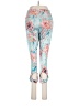 Tek Gear Floral Blue Active Pants Size M - photo 2