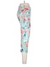 Tek Gear Floral Blue Active Pants Size M - photo 4