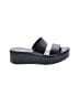 Ecco 100% Leather Black Wedges Size EU 39 - photo 1
