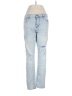 Aeropostale Hearts Blue Jeans Size 8 - photo 1