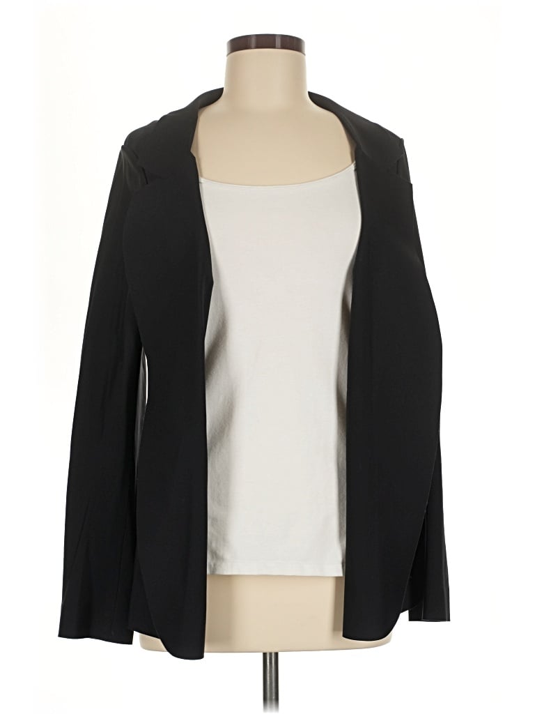 Pre-owned Athleta Blazer Jacket In Black