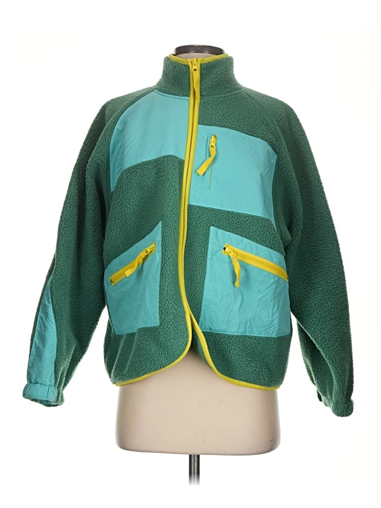 Pre-owned Bdg Track Jacket In Green