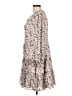 Sam Edelman 100% Polyester Floral Ivory Casual Dress Size L - photo 5