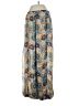 Free People 100% Polyester Floral Orange Blue Casual Pants Size S - photo 2