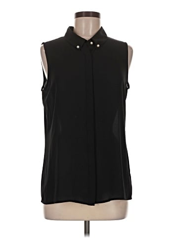 Karl Lagerfeld Paris Sleeveless Blouse (view 1)