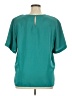 Notations 100% Polyester Teal Short Sleeve Top Size 1X - photo 2