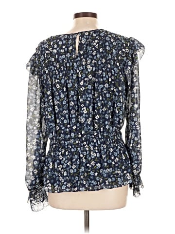 MICHAEL Michael Kors Long Sleeve Blouse (view 2)