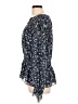 MICHAEL Michael Kors 100% Polyester Blue Long Sleeve Blouse Size L - photo 5