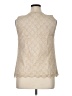 Talbots Ivory Sleeveless Blouse Size 14 - photo 2