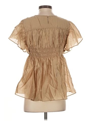 Anthropologie Short Sleeve Blouse (view 2)