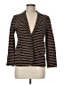 J.Crew Stripes Brown Blazer Size M - photo 1