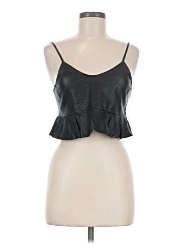 Zara W&B Collection Sleeveless Top (view 1)