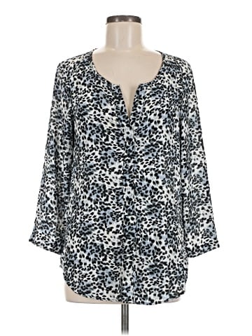H.I.P. Happening in the Present 3/4 Sleeve Blouse (view 1)