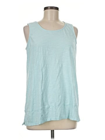 Lands' End Sleeveless T-Shirt (view 1)