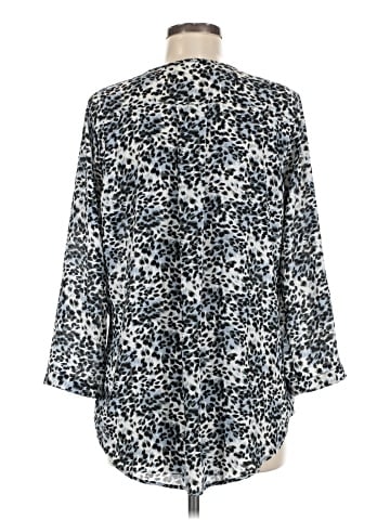 H.I.P. Happening in the Present 3/4 Sleeve Blouse (view 2)