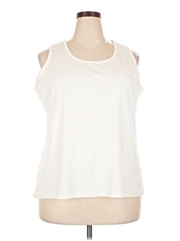 Lands' End Sleeveless T-Shirt (view 1)
