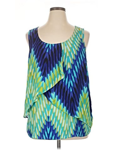 Worthington Sleeveless Blouse (view 1)