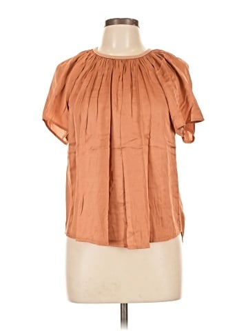 Red Haute Short Sleeve Blouse (view 1)