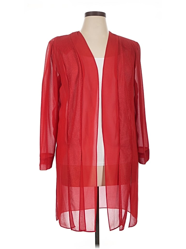Pre-owned Draper's & Damon's Kimono In Red