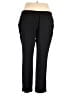 Worthington 100% Polyester Solid Black Dress Pants Size XL - photo 2