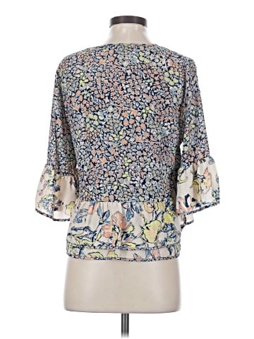 BCBGMAXAZRIA 3/4 Sleeve Blouse (view 2)