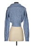 All The Ways Blue Pullover Sweater Size S - photo 2