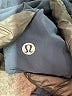 Lululemon Athletica Solid Blue Athletic Shorts Size XLEstimated - photo 3