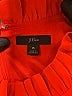 J.Crew 100% Polyester Orange Casual Dress Size 6 - photo 7